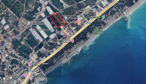 Mersin Erdemli'de 17.407 m² Yatırımlık Arazi — Erdemli, Mersin